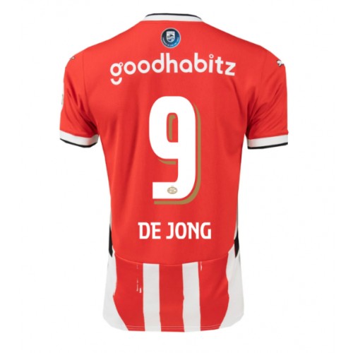 Fotbalové Dres PSV Eindhoven Luuk de Jong #9 Domácí 2024-25 Krátký Rukáv